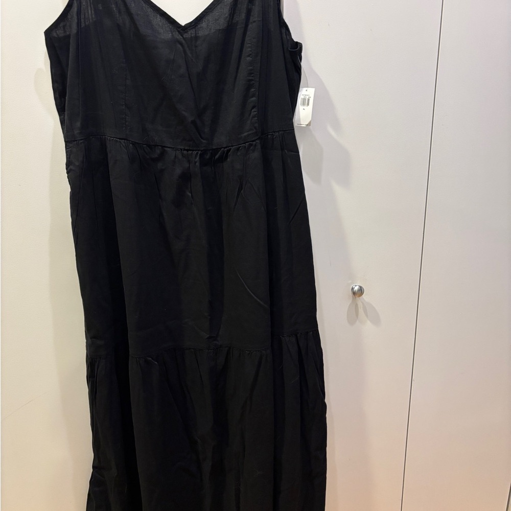 Old Navy Black Maxi Dress